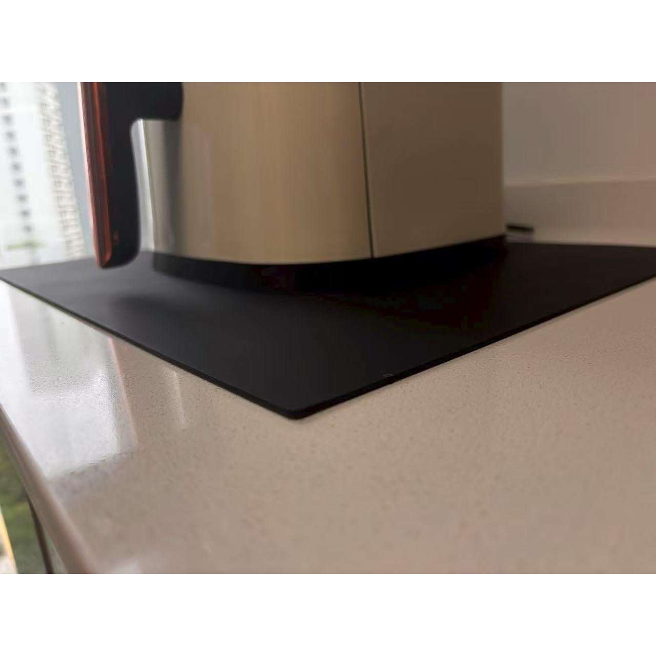 Alfombrilla de Silicona Antideslizante Cafunner 49x37cm Negra