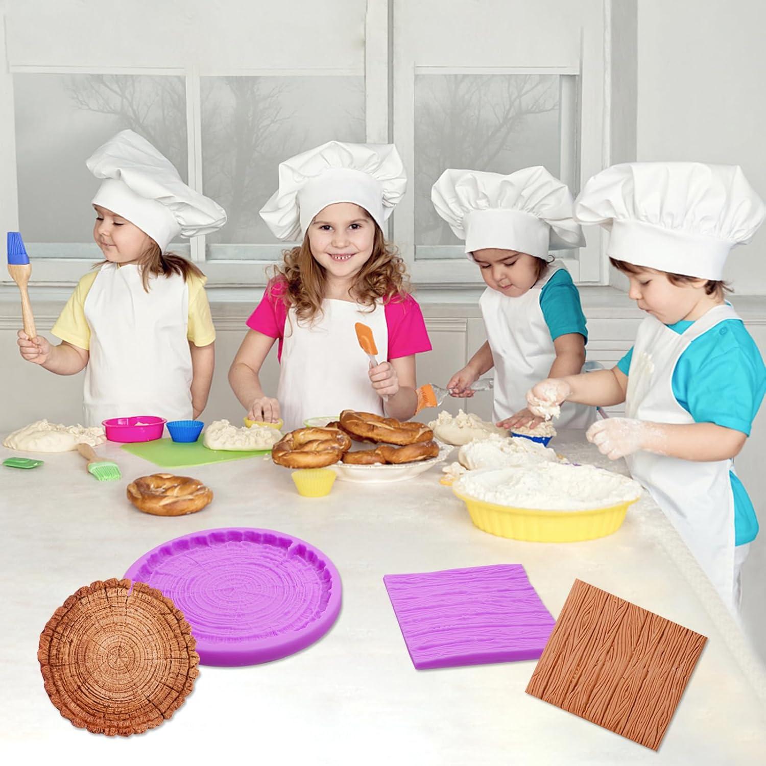 Moldes de Silicona Infovox para Corteza de Árbol - Juego de 2