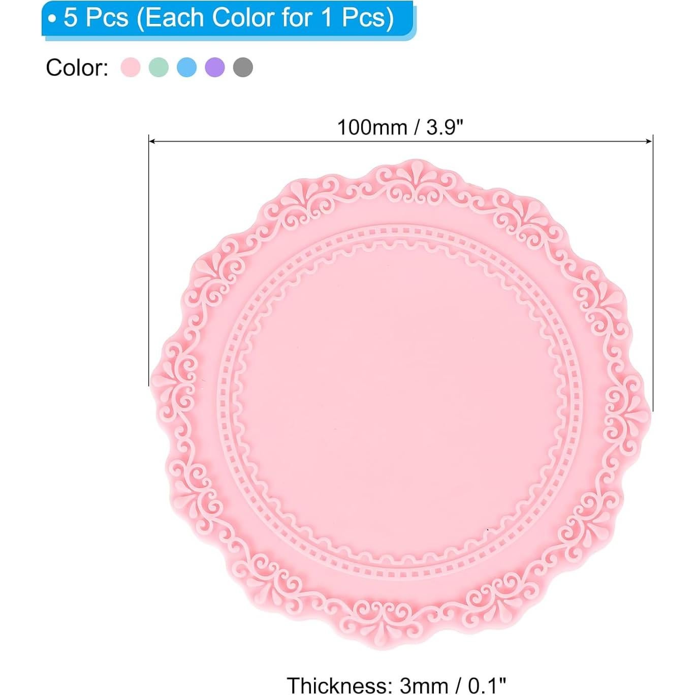 Almohadillas de Sello de Cera PATIKIL - Paquete de 5 Silicona