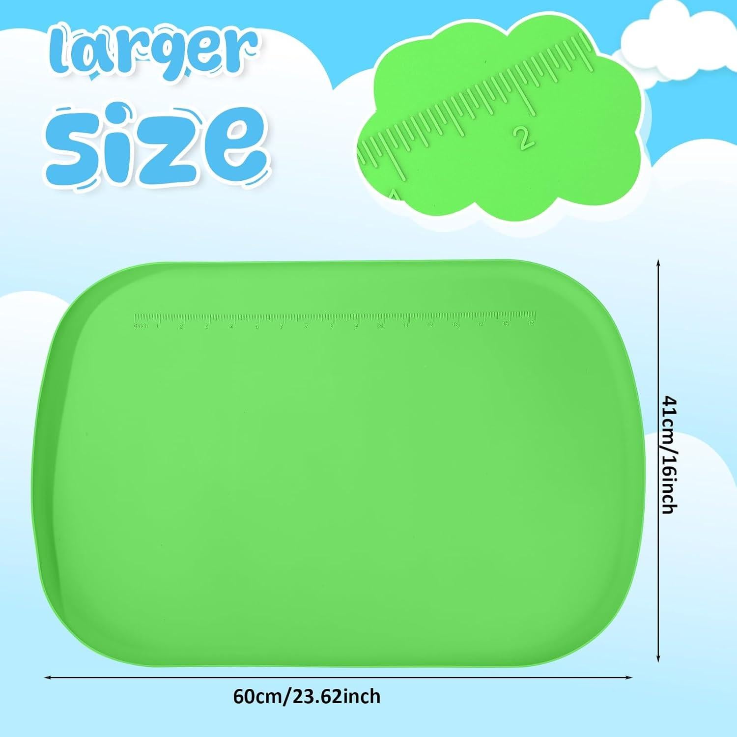 LemonRoad 3 Tapetes de Silicona para Manualidades 61x41cm