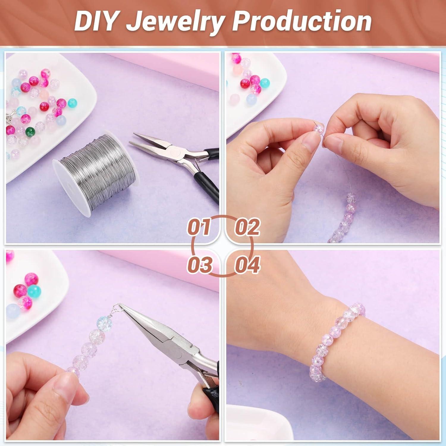 Alambre de Acero Inoxidable Cridoz 26 Gauge 127.4m para Joyas