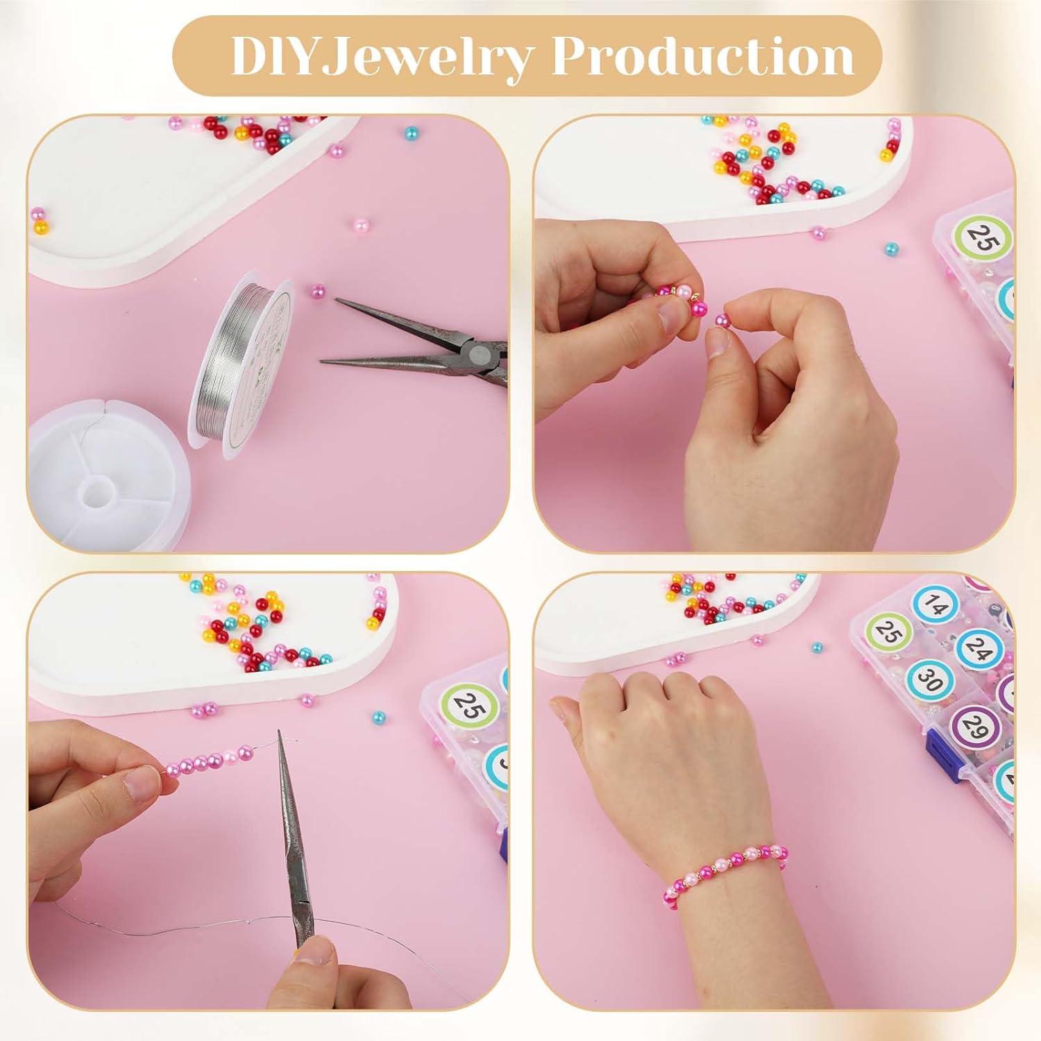 3 Rollos Alambre de Cobre 0.3mm Bewudy para Joyería 17m