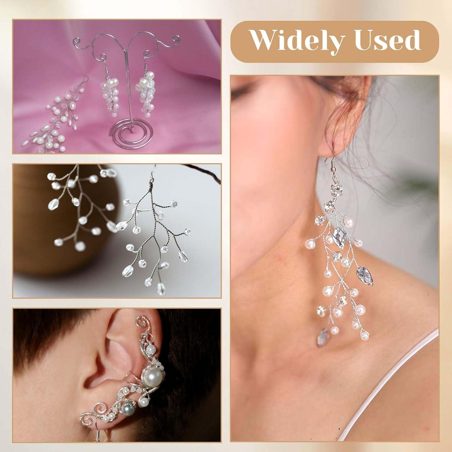 3 Rollos Alambre de Cobre 0.3mm Bewudy para Joyería 17m