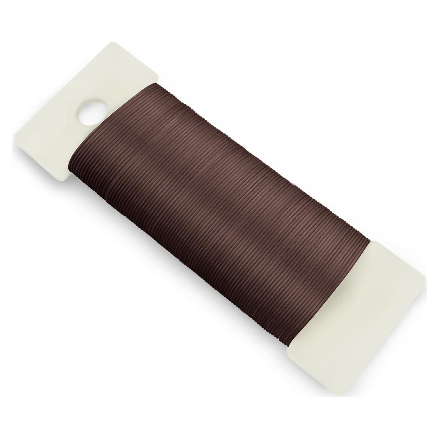 Alambre Floral CdbC 34.7m 22 Calibre Flexible para Manualidades