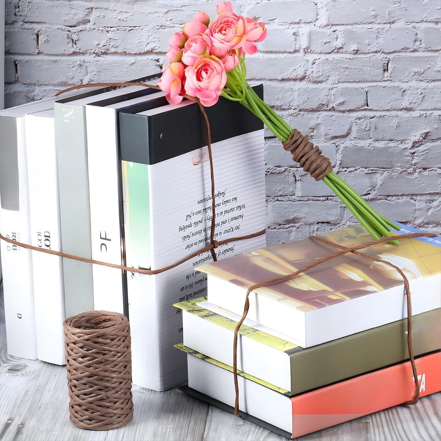 Alambre Floral Syhood 19.81m Marrón Oscuro para Ramo de Flores