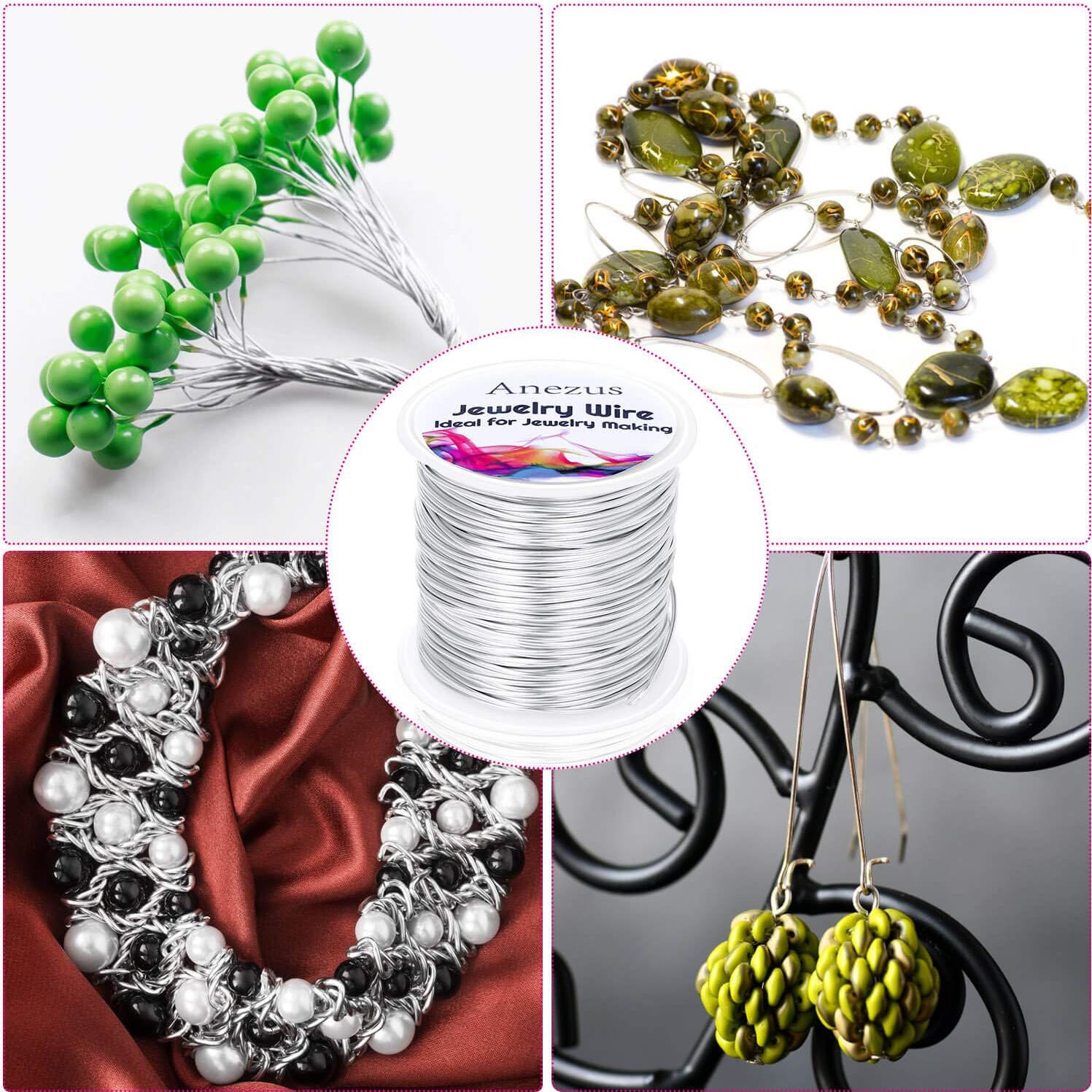 Hilo de Manualidades Anezus - Cobre Resistente a la Oxidación 1mm 17m