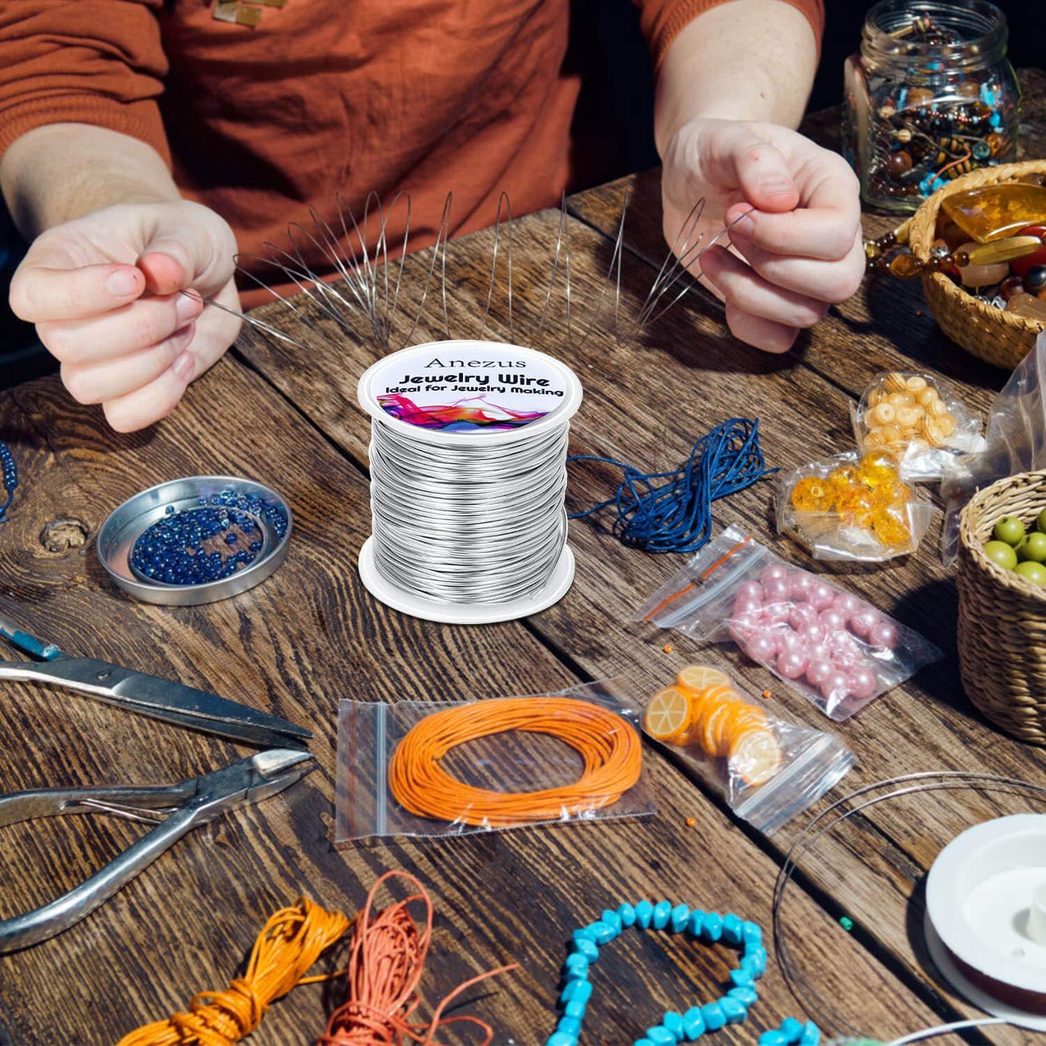 Hilo de Manualidades Anezus - Cobre Resistente a la Oxidación 1mm 17m