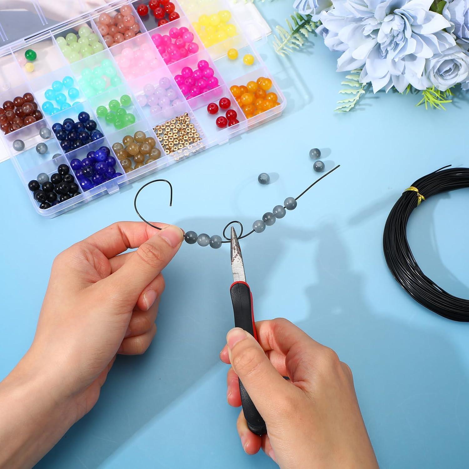 Alambre de Aluminio Flexible 1mm x 30m Negro Larrel para Manualidades