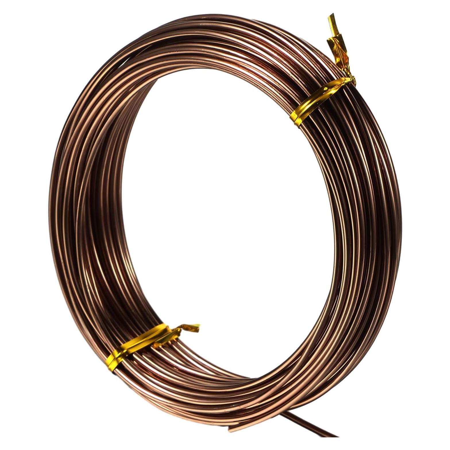 Alambre de Aluminio TecUnite 10m x 1.5mm para Manualidades