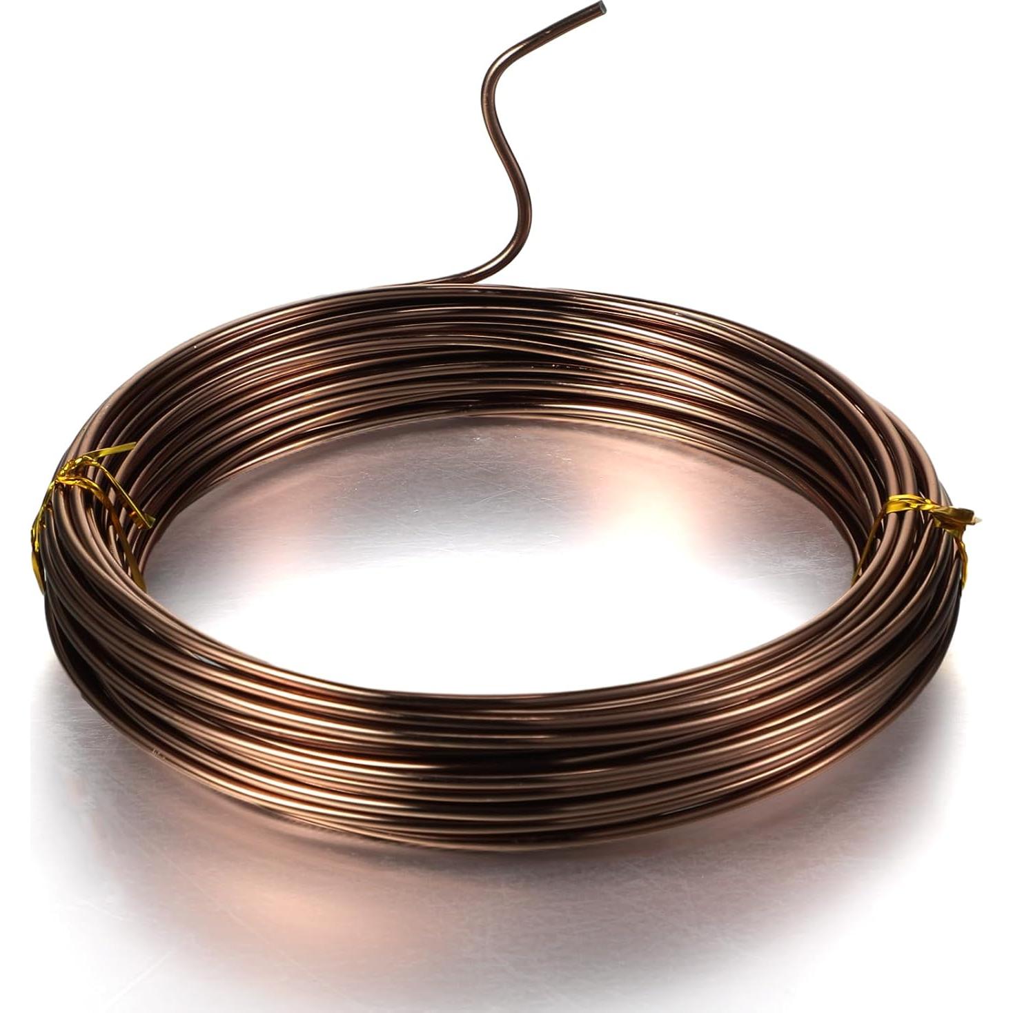 Alambre de Aluminio TecUnite 10m x 1.5mm para Manualidades