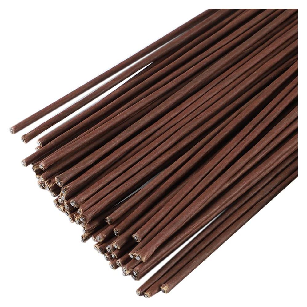 Tallos Florales Artificiales Pengxiaomei 60 Pcs 40 cm Marrón