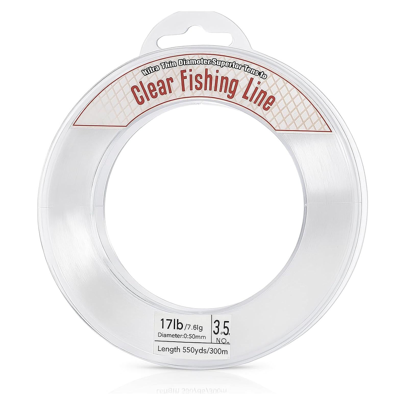 Hilo de Pesca Transparente IVICOO 500 m Nylon 0.30 mm