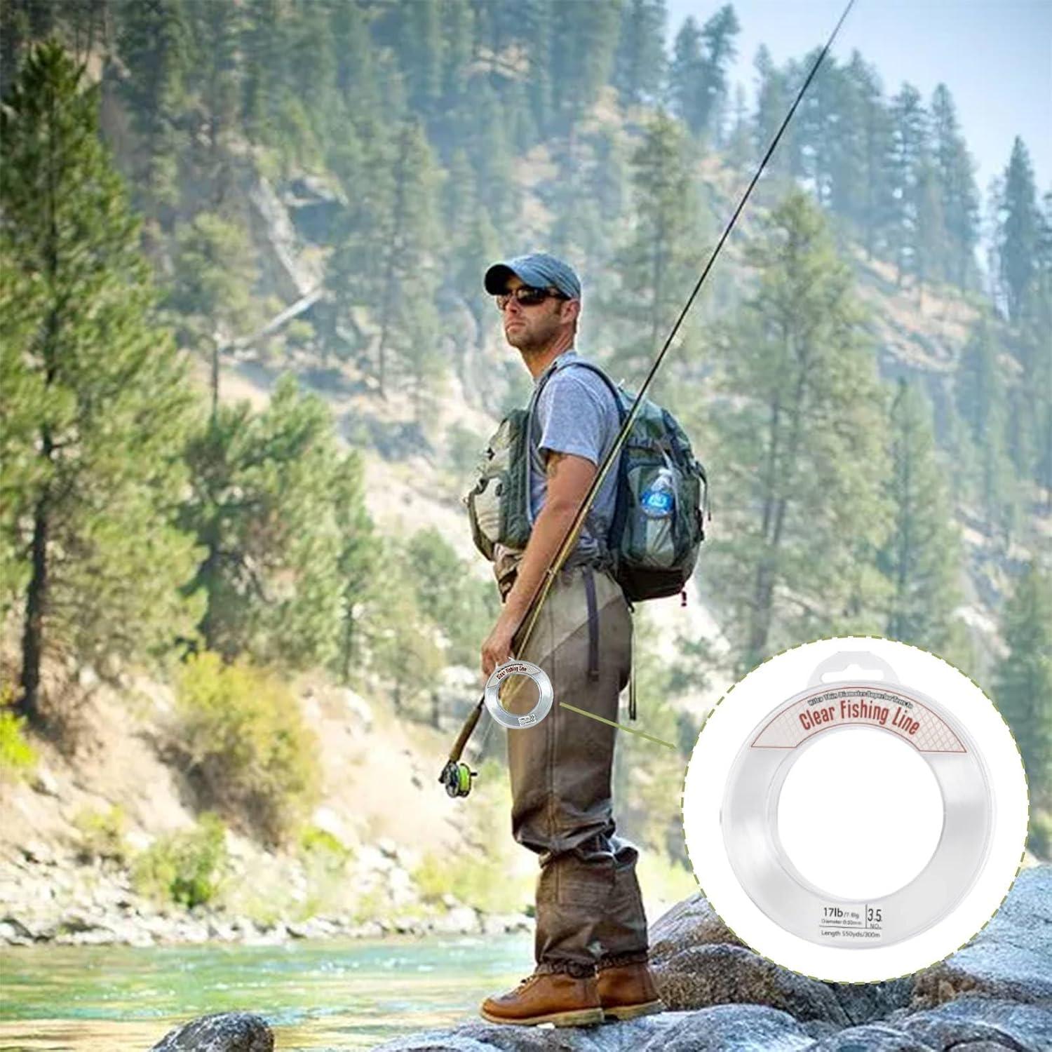 Hilo de Pesca Transparente IVICOO 500 m Nylon 0.30 mm