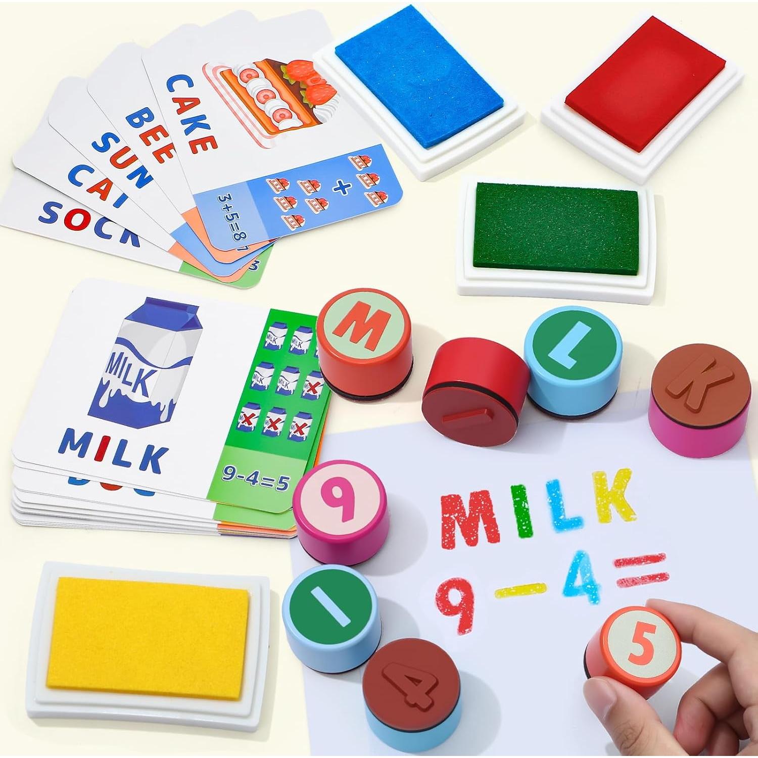 Sello de Alfabeto y Números Toyssa - Juguete Educativo 3-5 Años