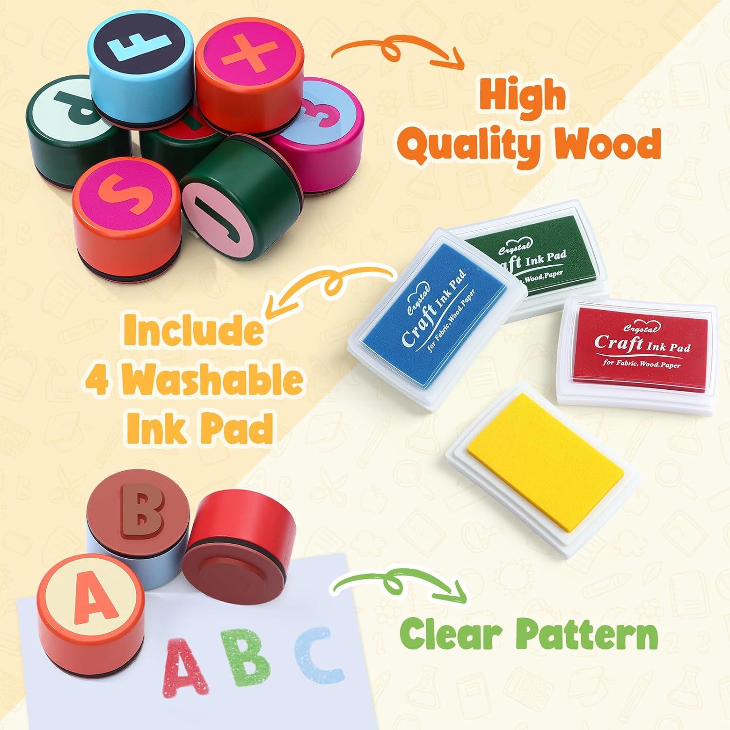 Sello de Alfabeto y Números Toyssa - Juguete Educativo 3-5 Años