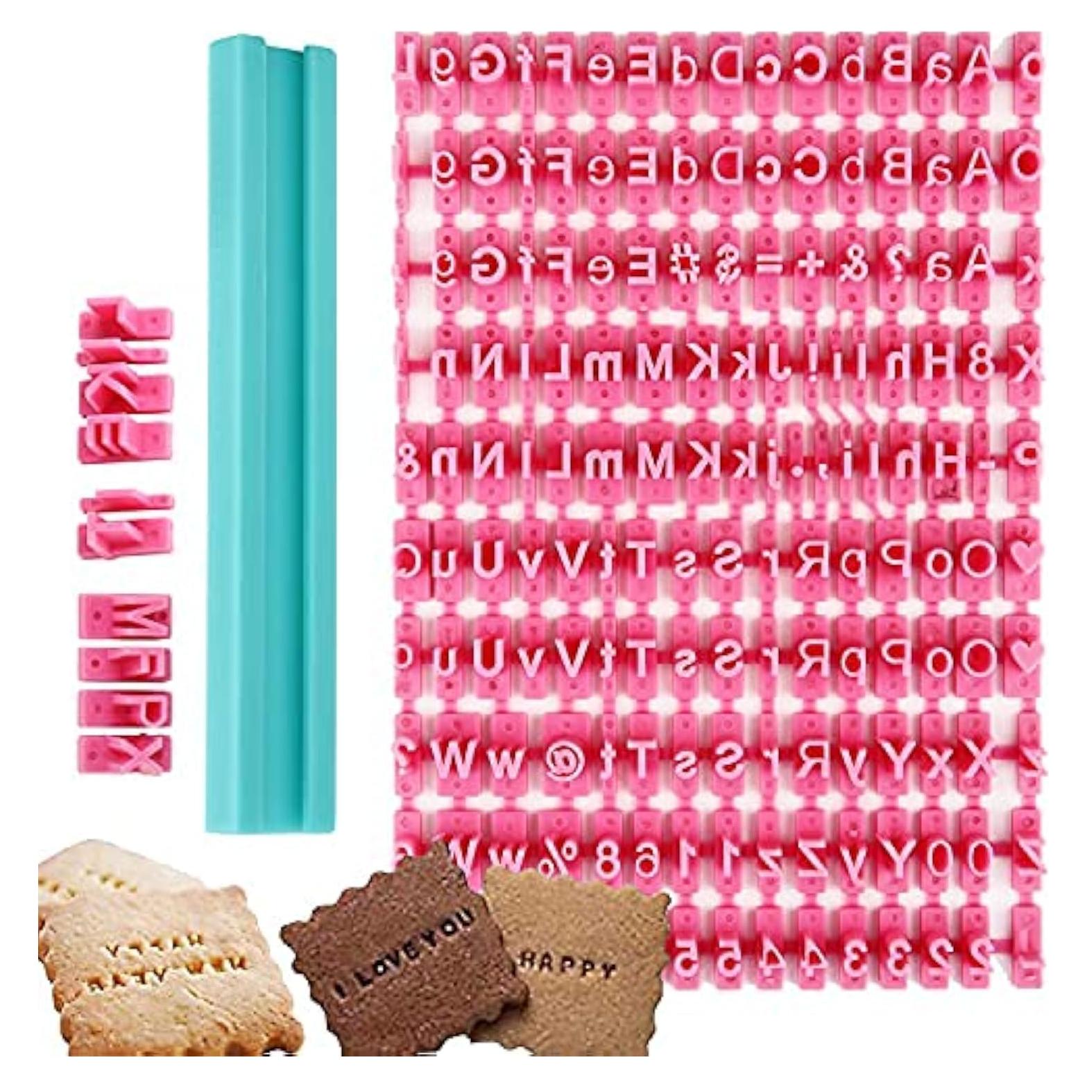 Sello de Letras PATILWON para Galletas y Arcilla - 150 Piezas