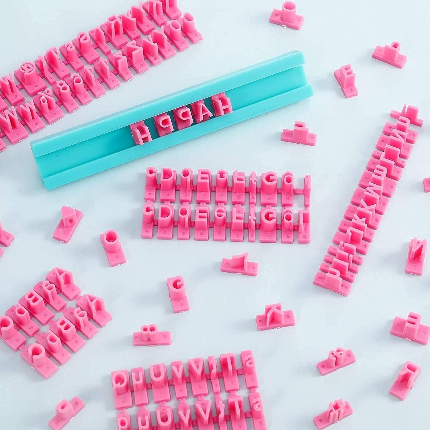 Sello de Letras PATILWON para Galletas y Arcilla - 150 Piezas