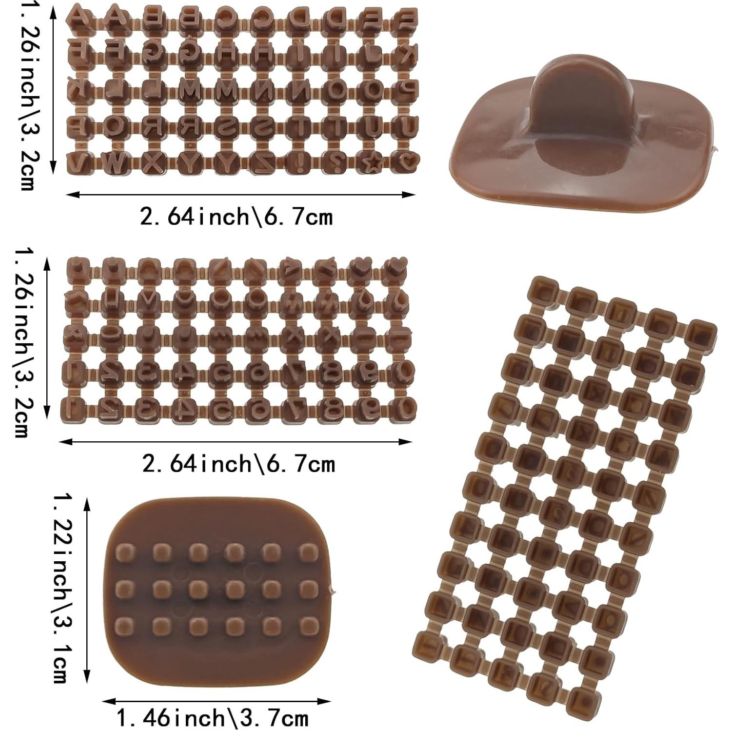 Juego de 6 Sellos de Cerámica Capiant para Galletas y Arcilla