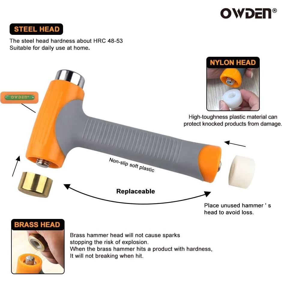 Conjunto de Sellos de Metal OWDEN para Joyería 27 Letras 3mm