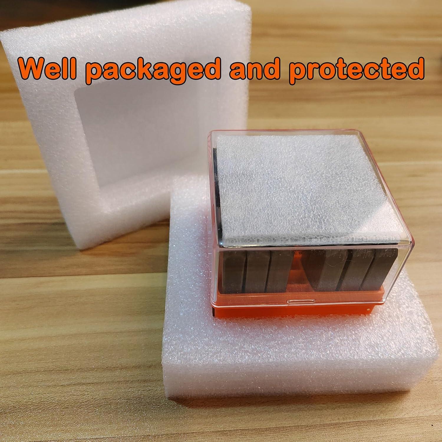 Kit de Sellos de Números y Letras ALWORKKIT 37 Piezas 6mm