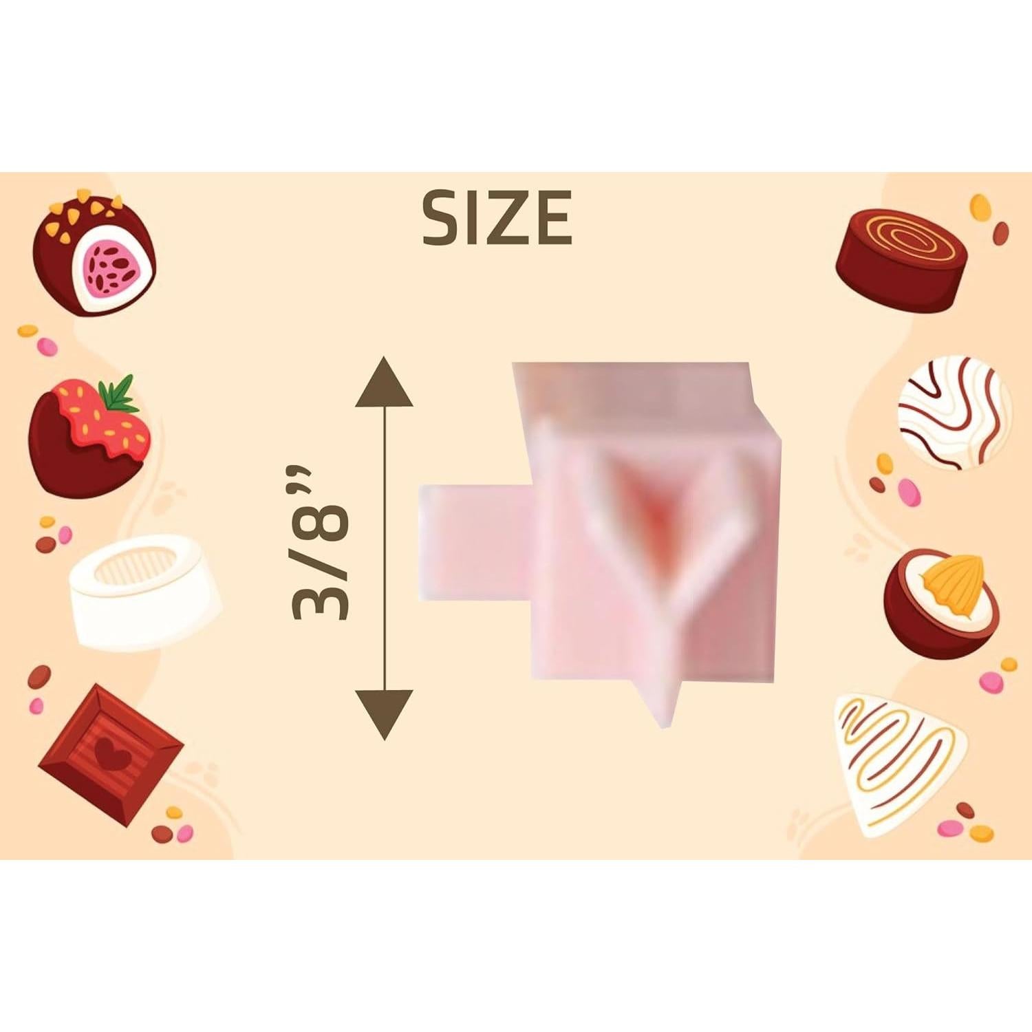 Sellos de Galletas Home-X - 96 Piezas Letras y Números