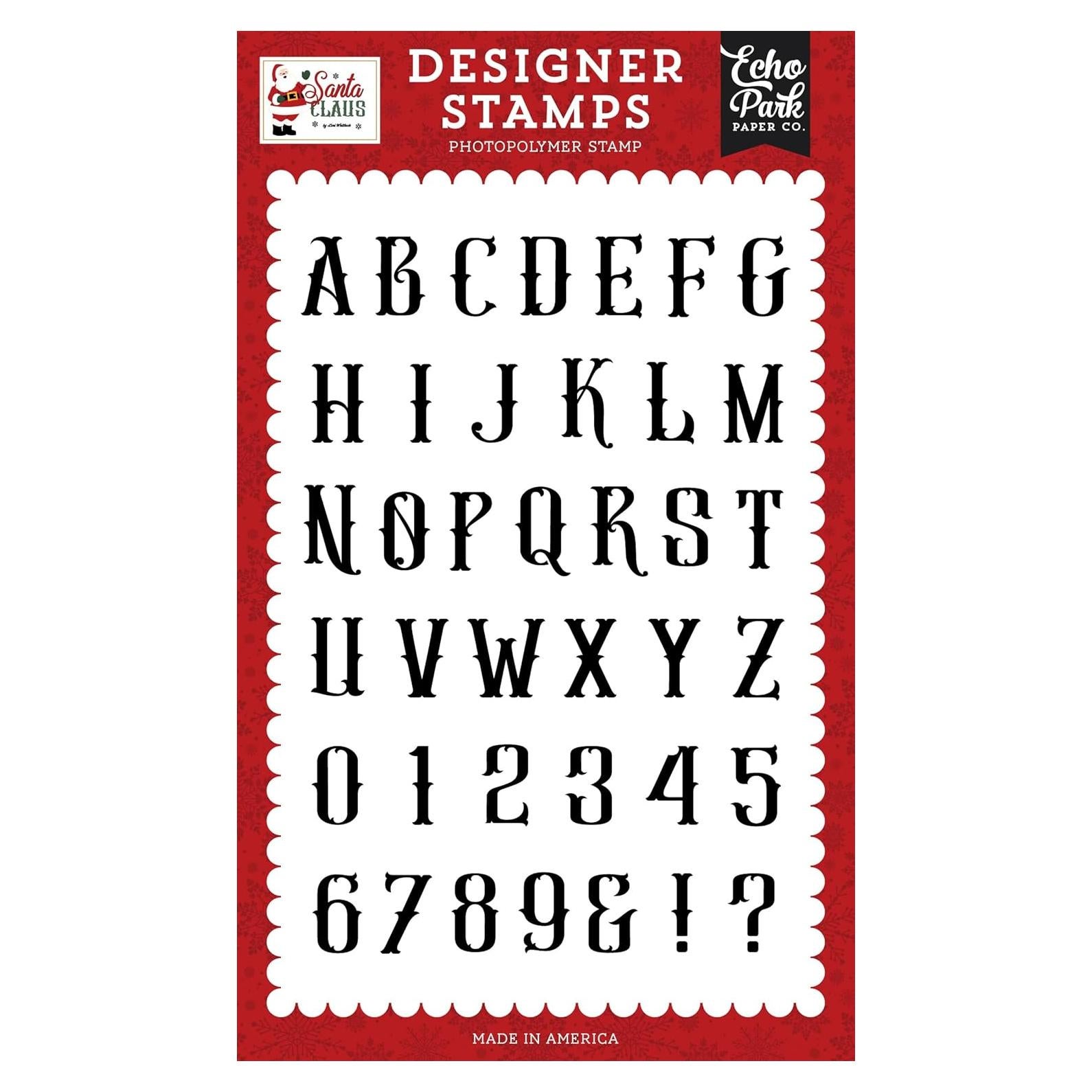 Conjunto de Sellos Antiguos Echo Park Paper 39 Piezas