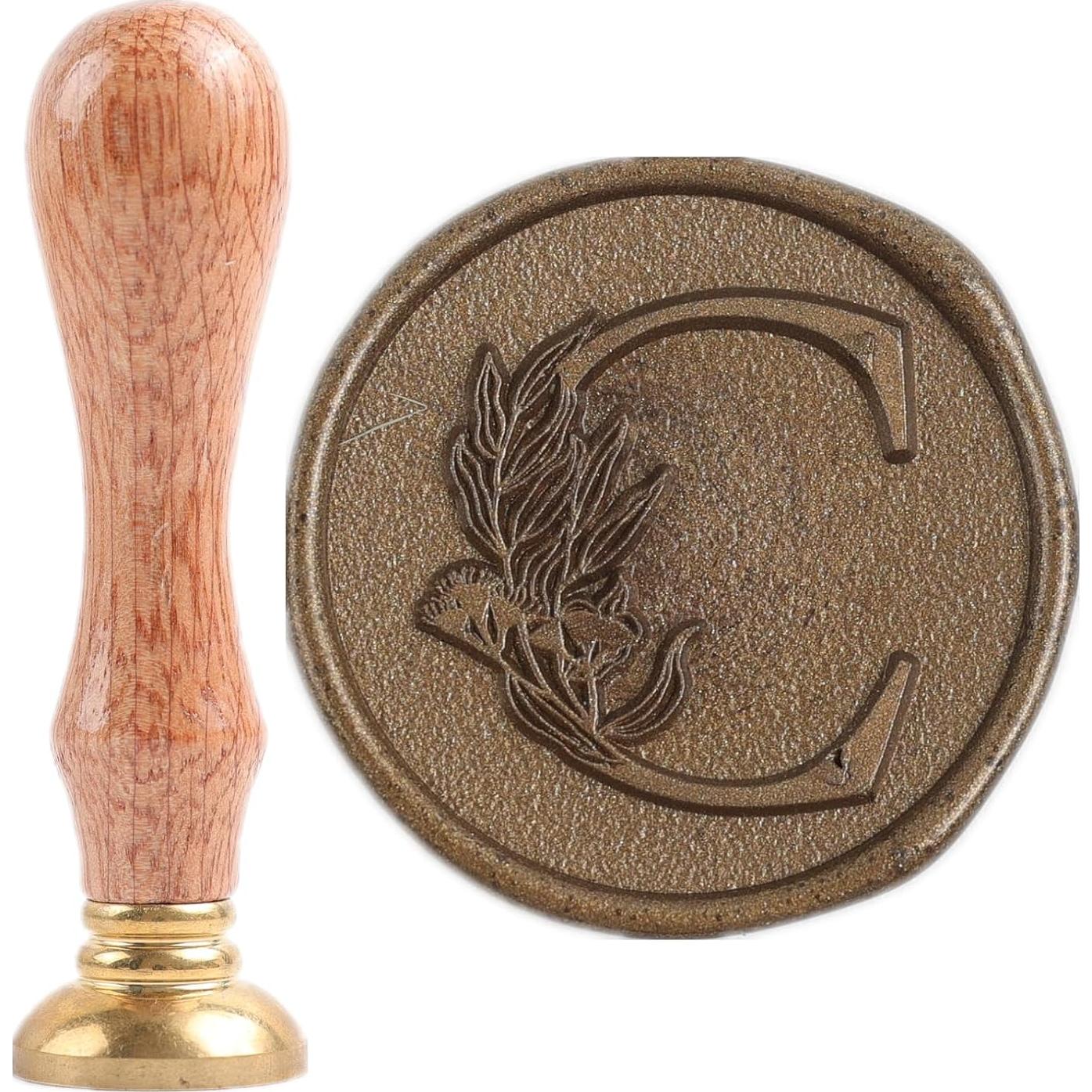 Kit de Sello de Cera ONWPR con 300 Perlas y Pluma Dorada