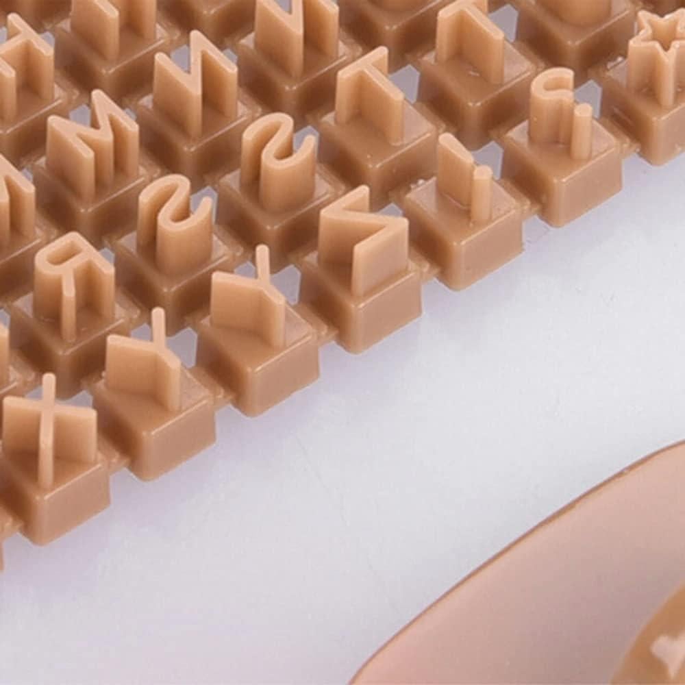 Cortadores de Galletas de Letras y Números Alladaga - 100 Piezas