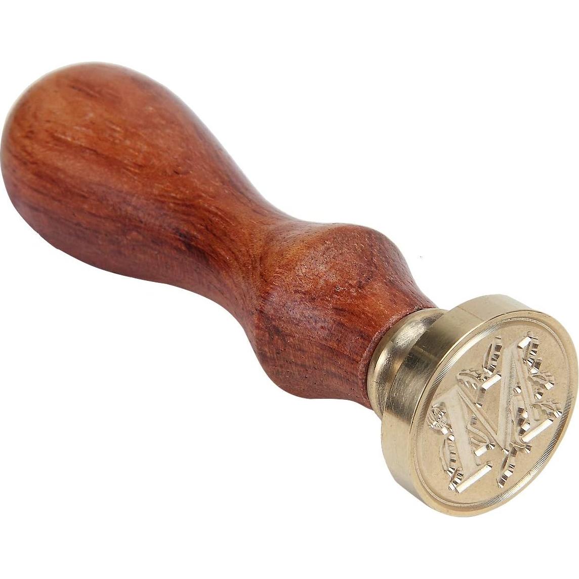 Kit de Sello de Cera Mingting con Mango de Madera y 3 Ceritas