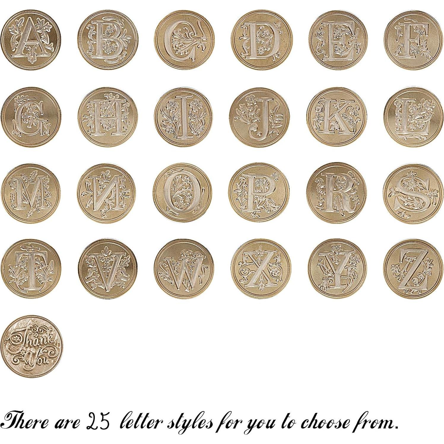 Kit de Sello de Cera Mingting con Mango de Madera y 3 Ceritas