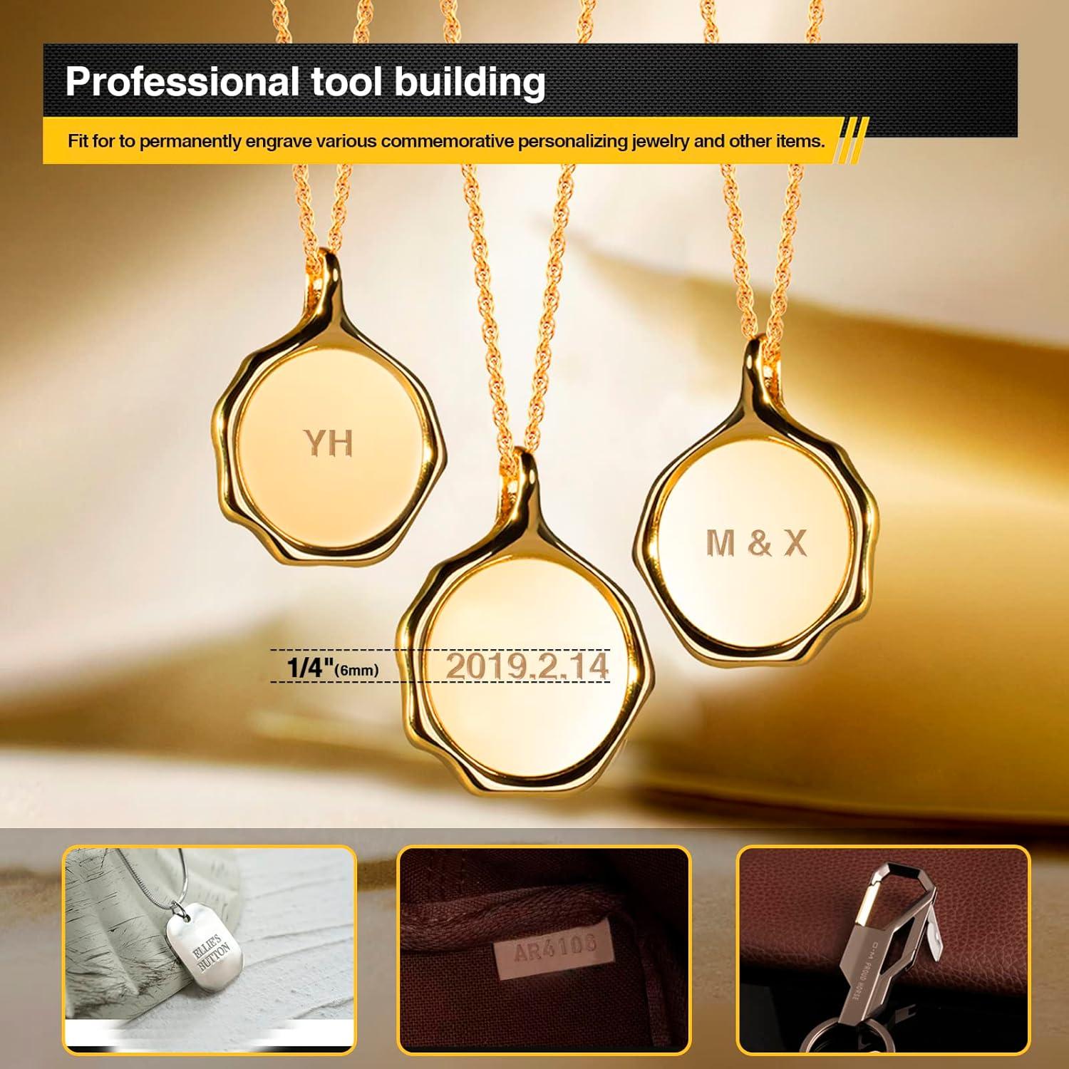 Juego de Punch de Letras de Metal 6mm - 36PCS Estampado