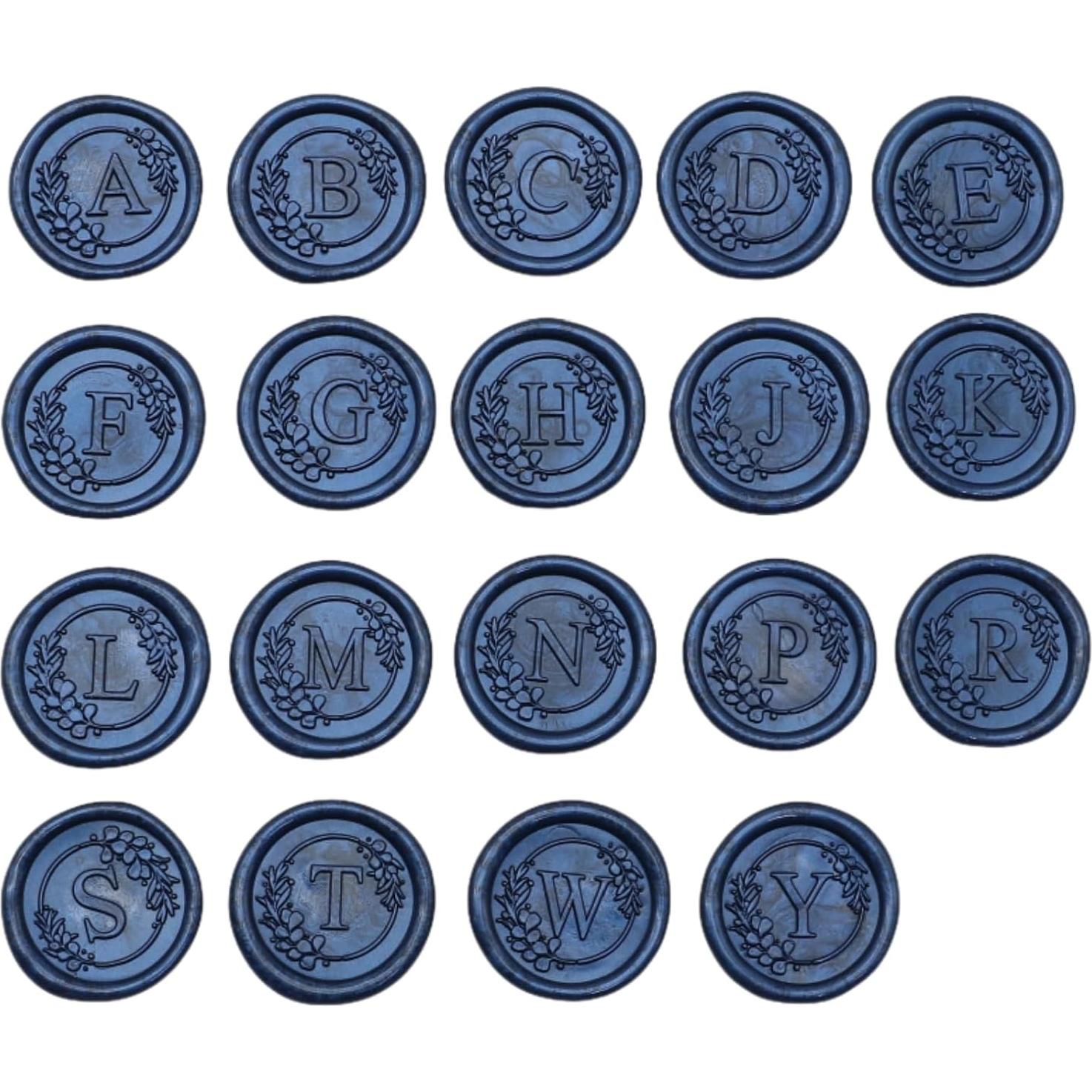 Kit de Sello de Cera ONWINPOR con Letra Inicial M y 150 Perlas