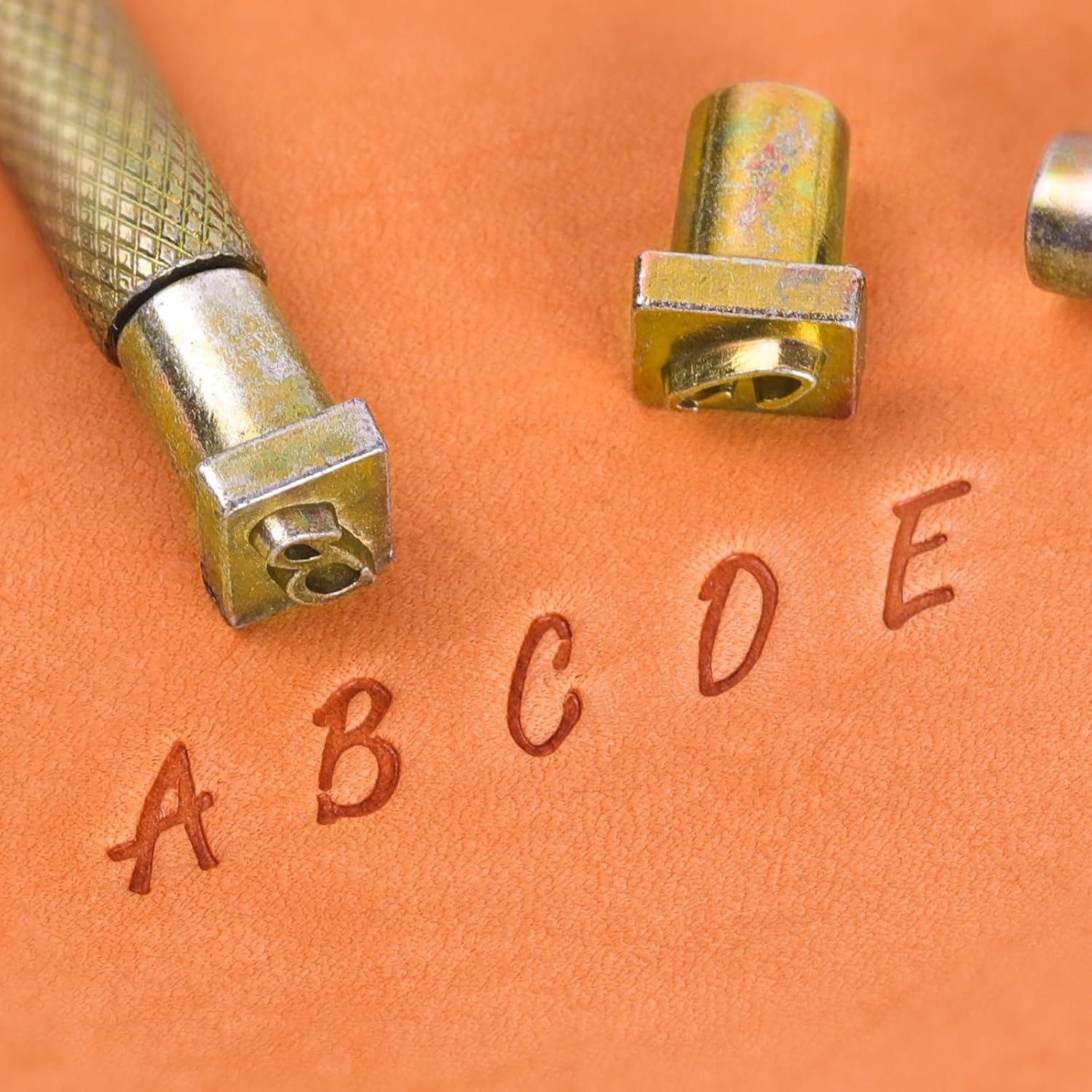 Juego de Herramientas de Estampado de Cuero BESTNULE 37pcs