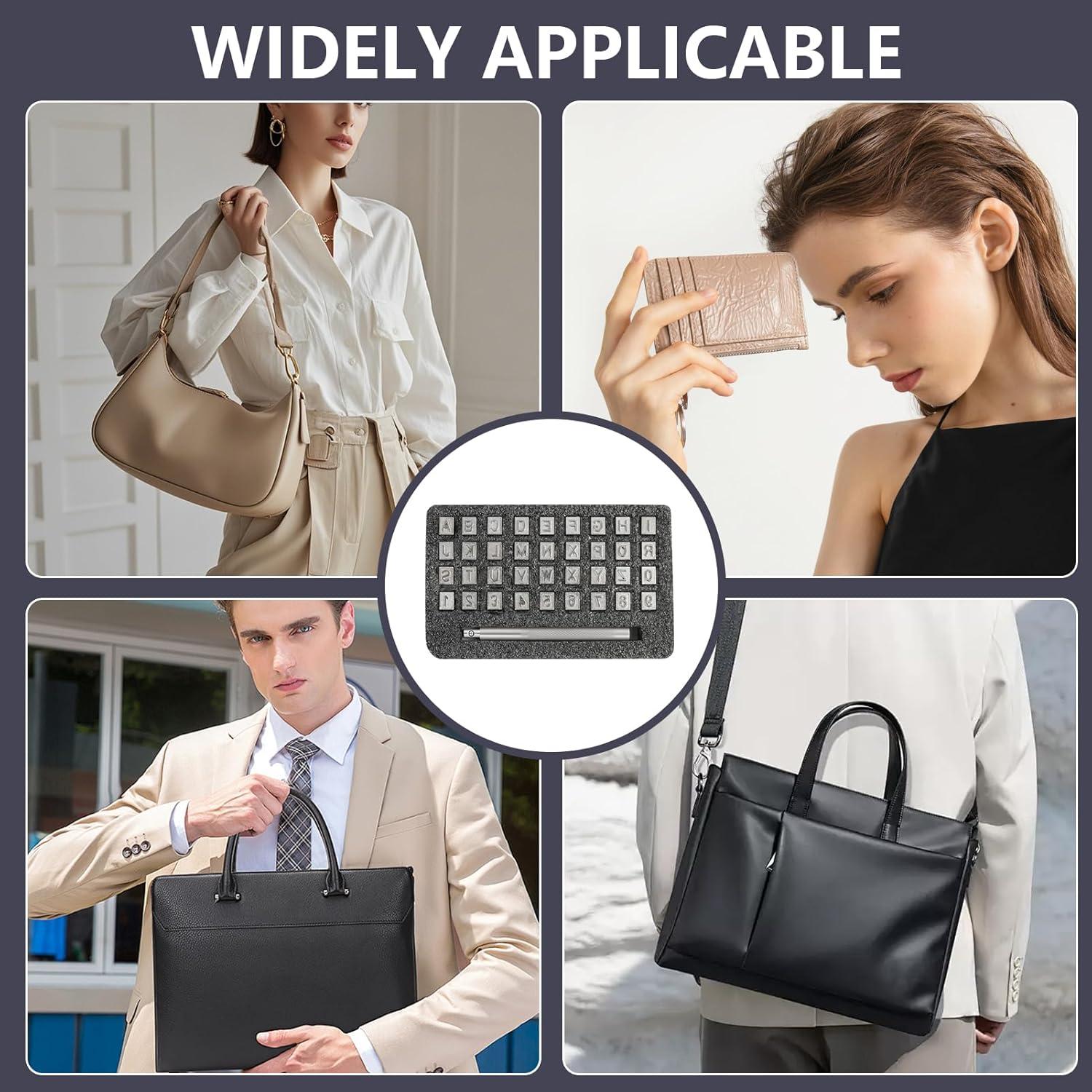 Kit de Estampado en Cuero RJLCTH - 37 Piezas, Sellos 6 mm