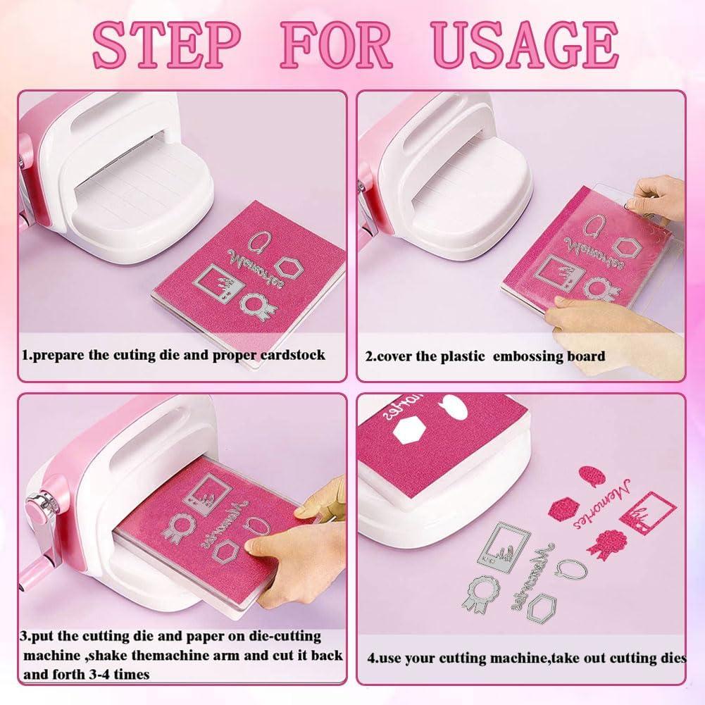 Cortadores de Metal DELORIGIN para Álbum de Fotos Mini 3D