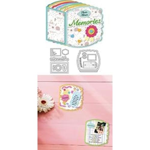 Cortadores de Metal DELORIGIN para Álbum de Fotos Mini 3D