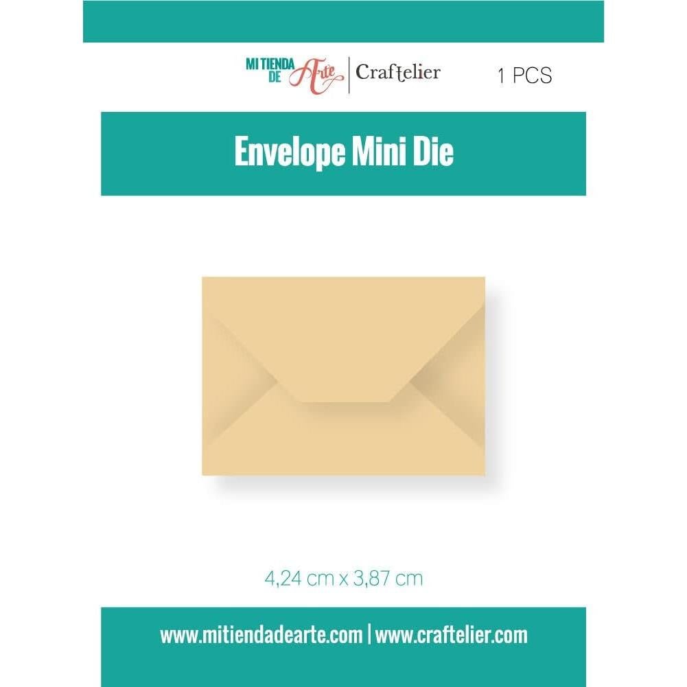 Troquel Mini Craftelier - Sobre de Carta Papá Noel 4.2x3.8cm