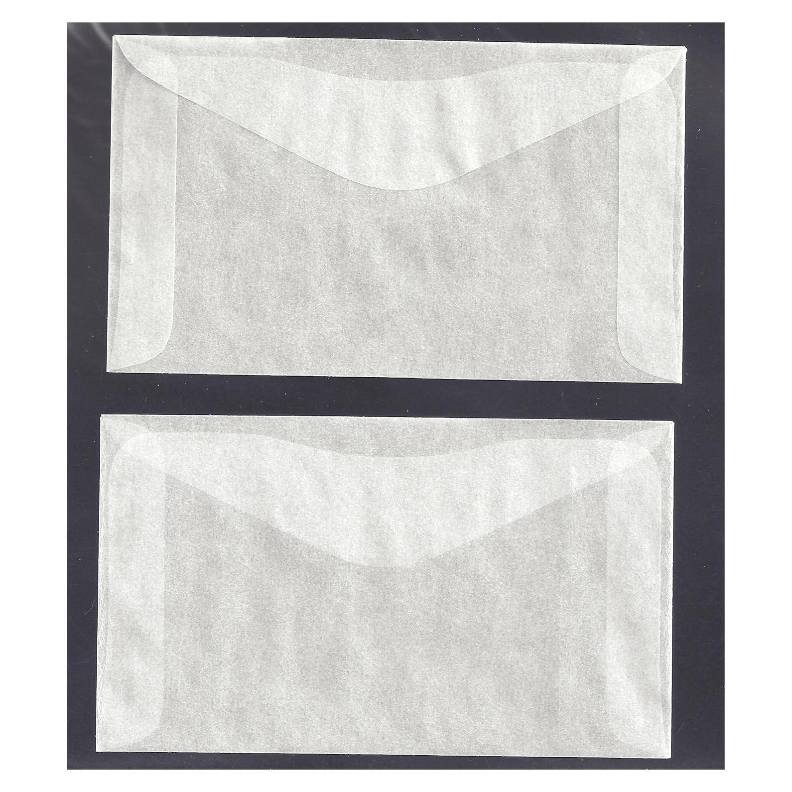 100 Sobres de Glassine Guardhouse #3 10.8x6.4 cm