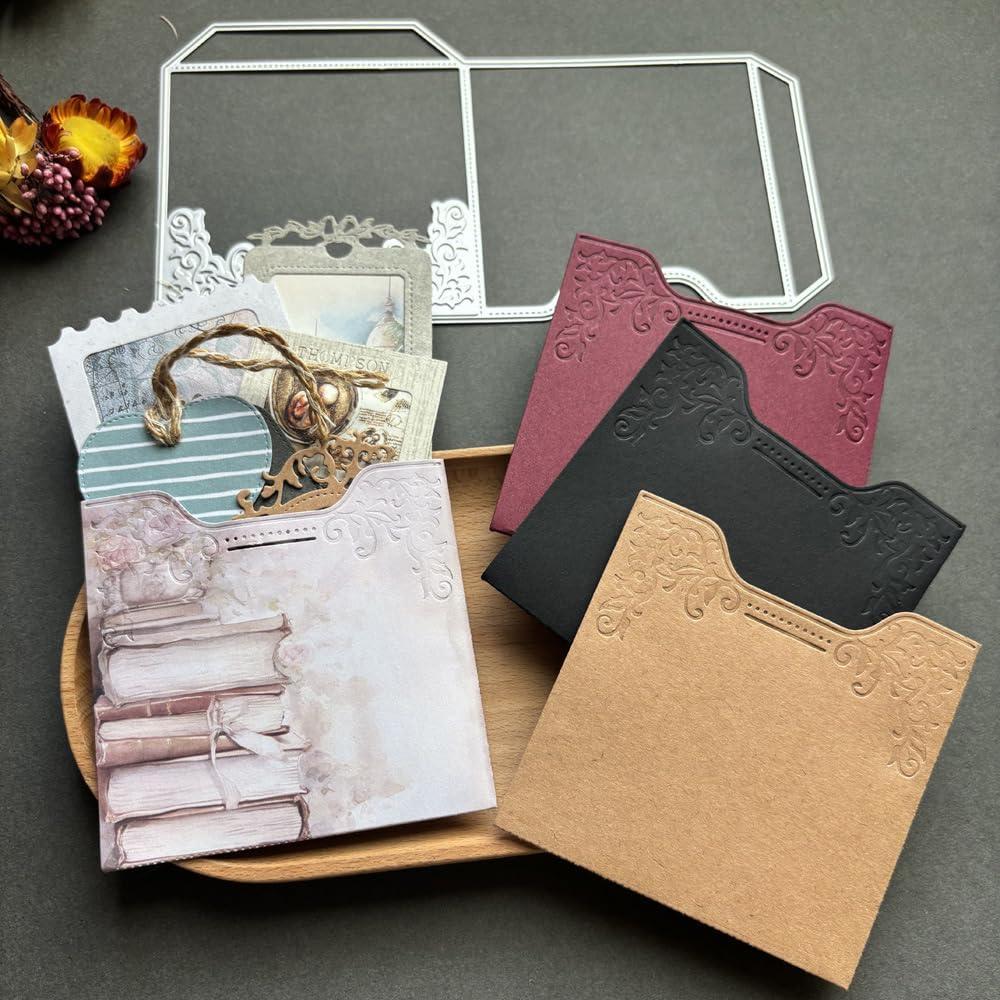 Troqueles de Corte LZBRDY Mini Sobre de Encaje 19.3x10.4cm