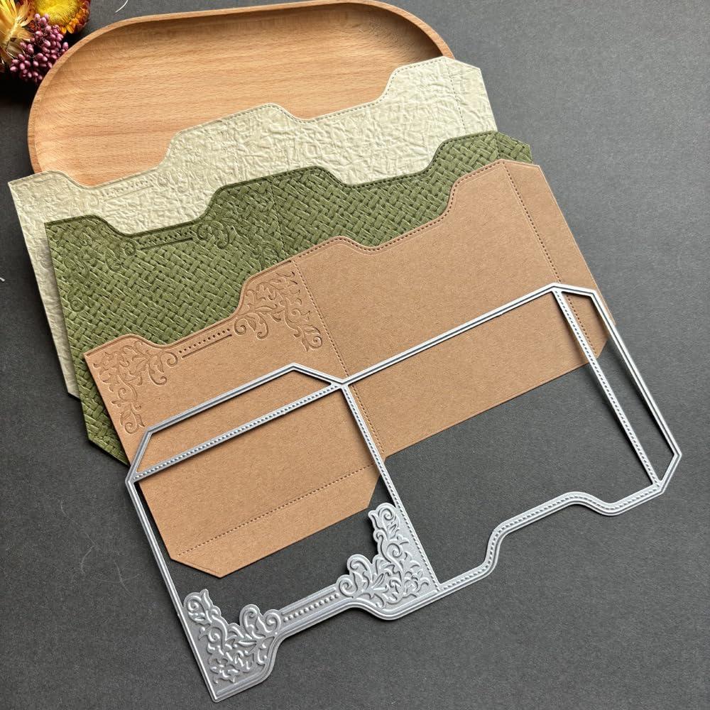 Troqueles de Corte LZBRDY Mini Sobre de Encaje 19.3x10.4cm