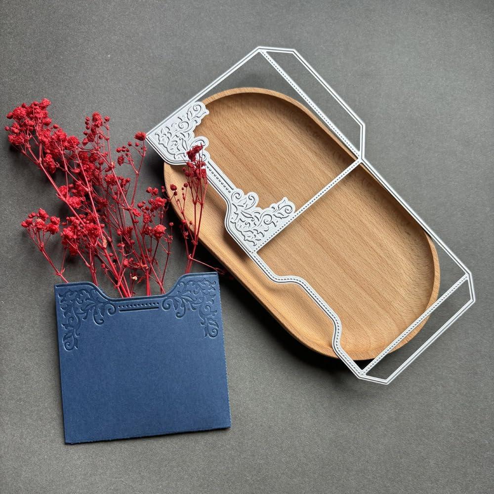 Troqueles de Corte LZBRDY Mini Sobre de Encaje 19.3x10.4cm