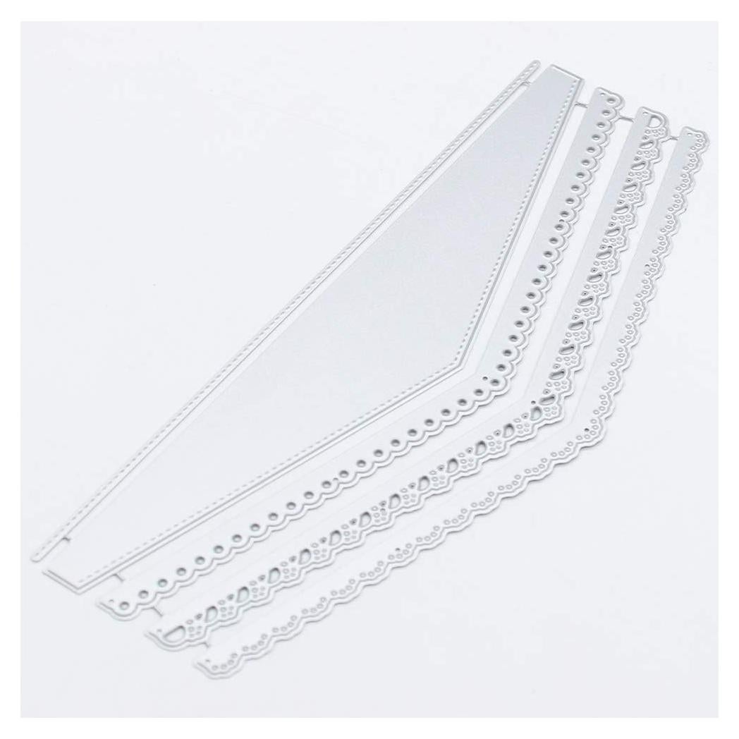 Troqueles de Corte Metálico KSCRAFT Slimline 22.86 cm - 1 Conjunto