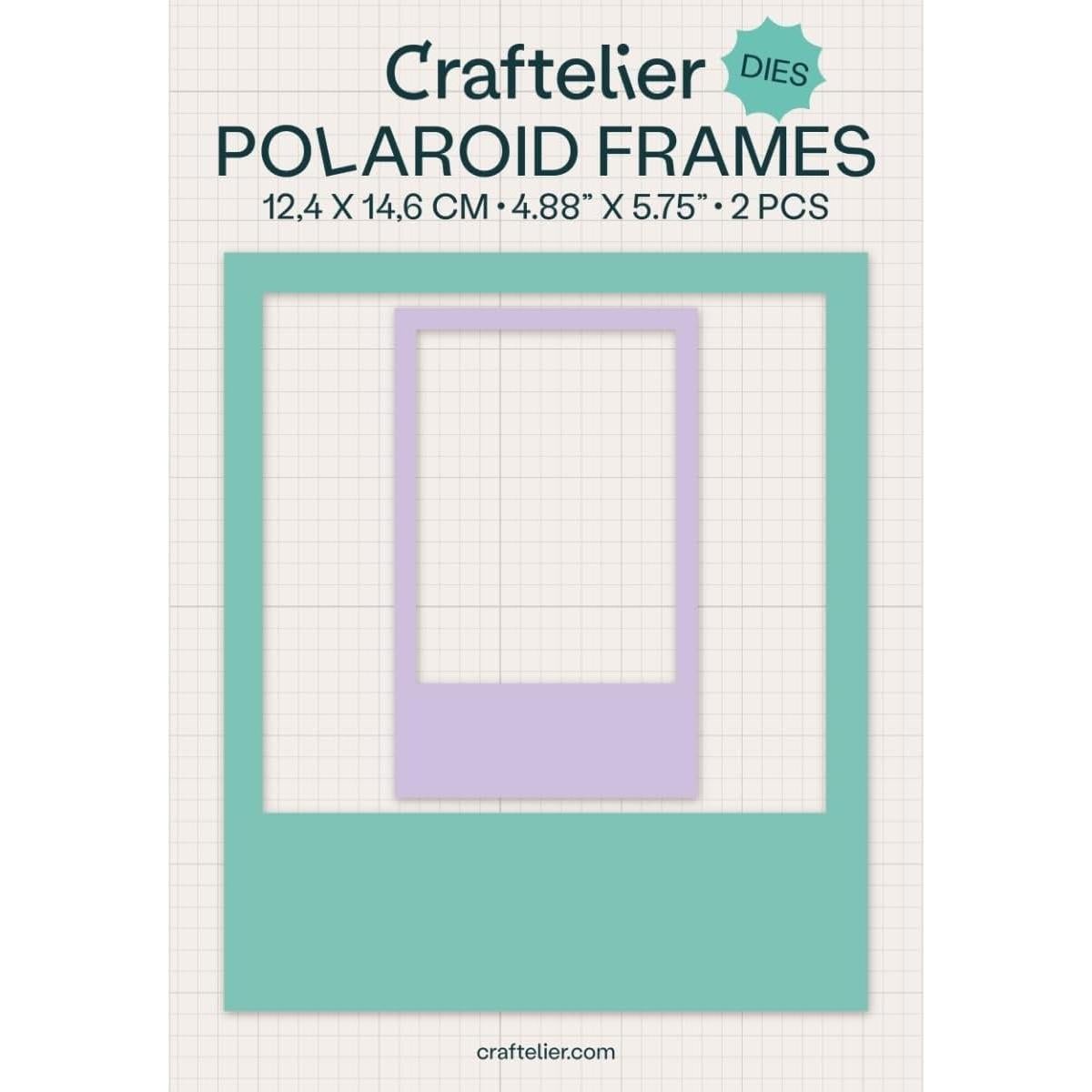 Juego de Troqueles Craftelier - Marcos Polaroid 2 Piezas