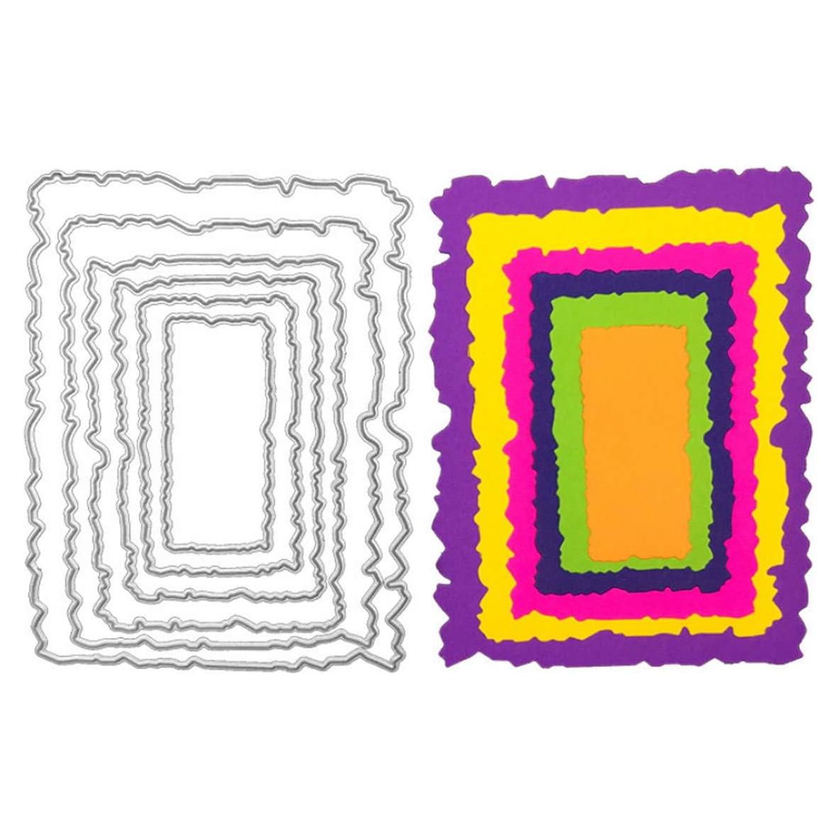 Troquel de Corte de Metal XMEI para Scrapbooking 13.8x10.8cm