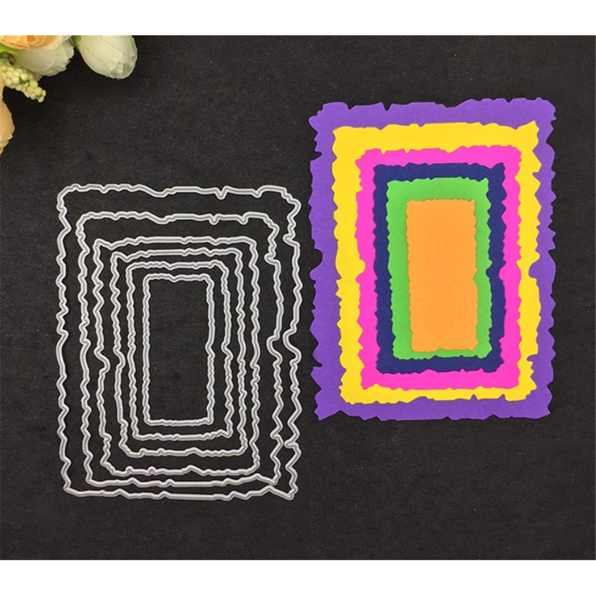 Troquel de Corte de Metal XMEI para Scrapbooking 13.8x10.8cm