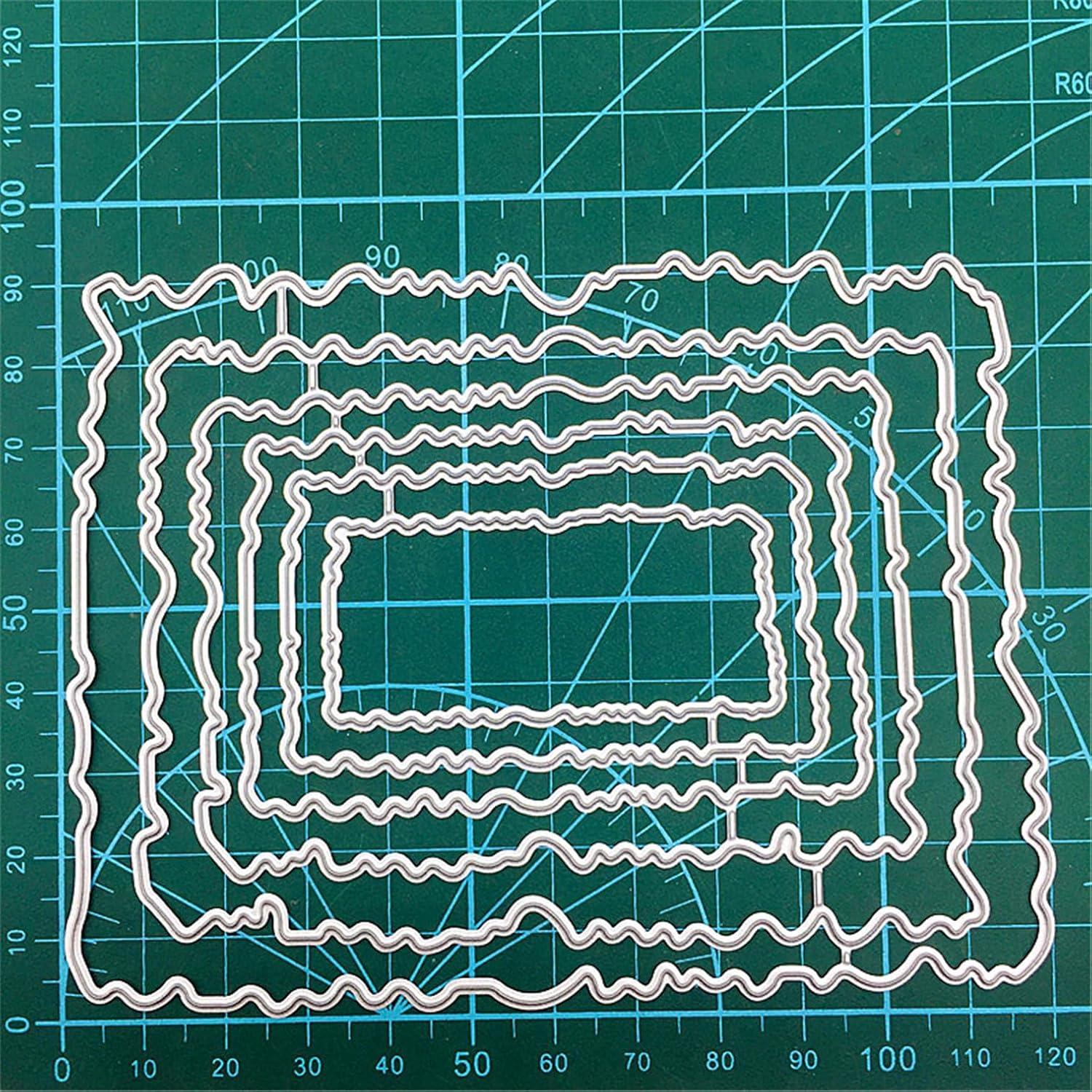 Troquel de Corte de Metal XMEI para Scrapbooking 13.8x10.8cm