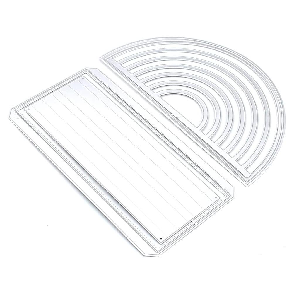 Troqueles de Corte de Metal KSCRAFT para Scrapbooking 11.5x20.3cm