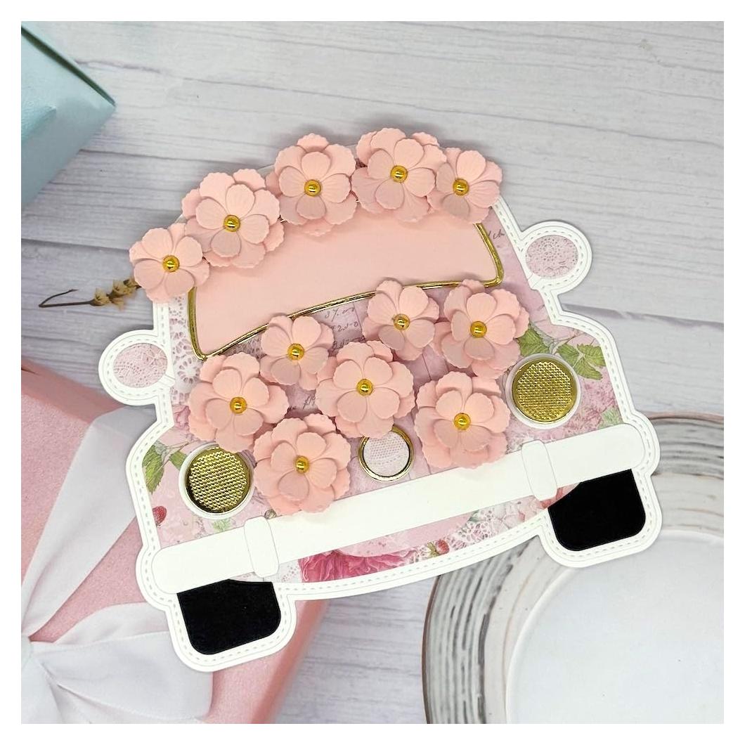 Troqueles de Corte KSCRAFT para Scrapbooking - Álbum Mini Coche