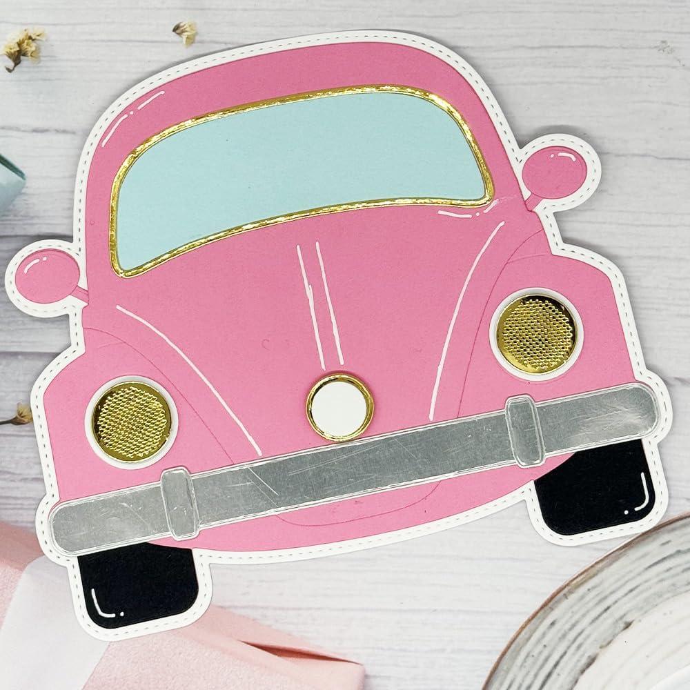 Troqueles de Corte KSCRAFT para Scrapbooking - Álbum Mini Coche