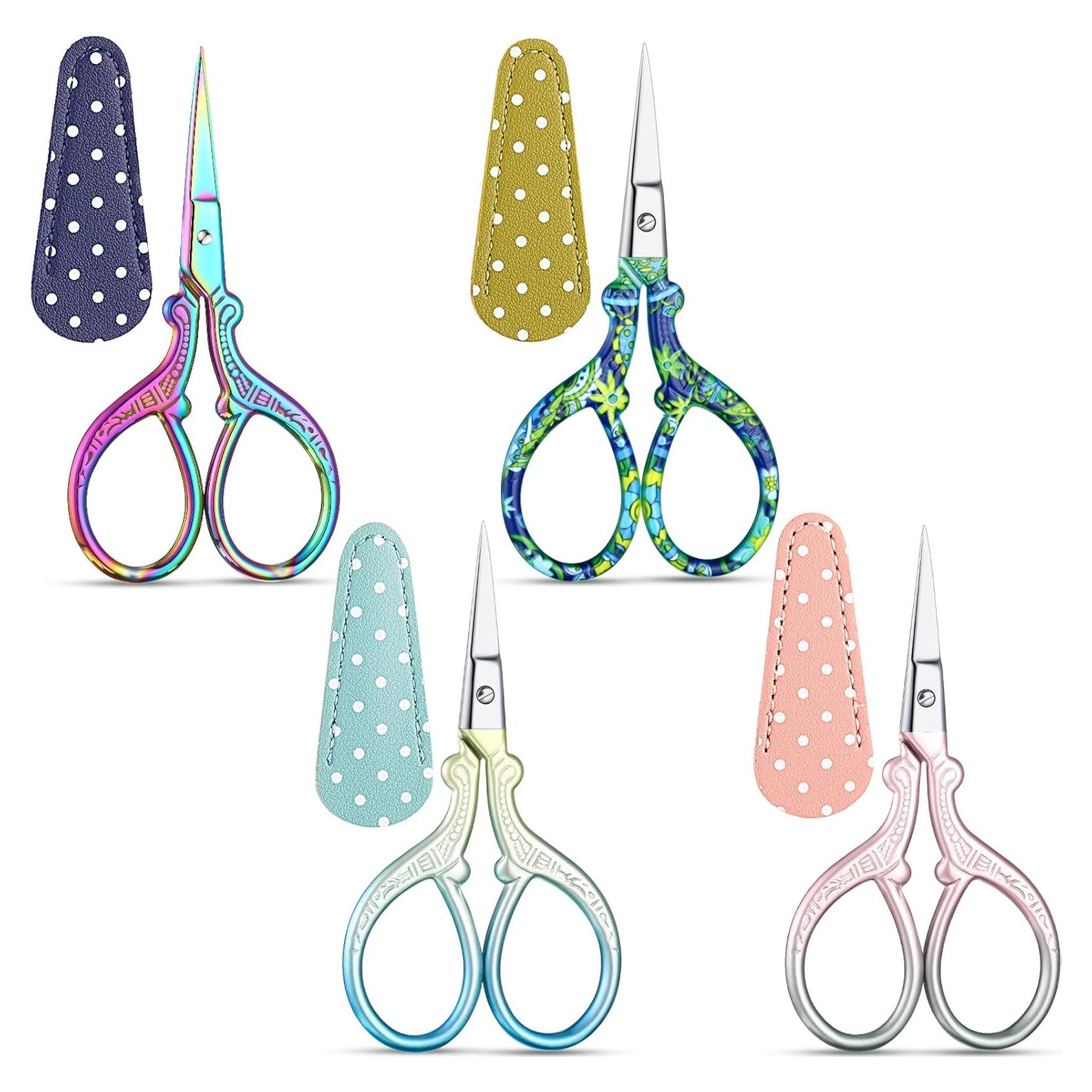 Tijeras de Bordado Honoson 4 Pcs Acero Inoxidable 9.14 cm